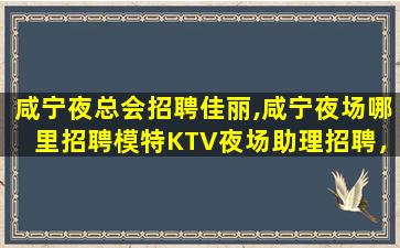 郑州夜总会招聘